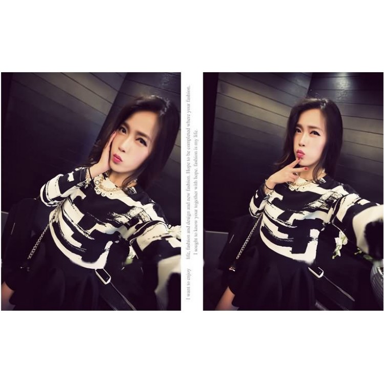 J41430 Gonna bouffant con cerniera laterale-2