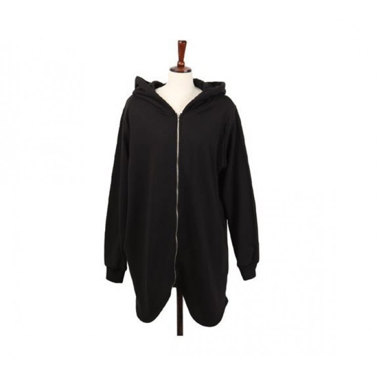 TE9753AYY Felpe con cappuccio allentate casual con cerniera alla moda coreana con teschio a corona-4