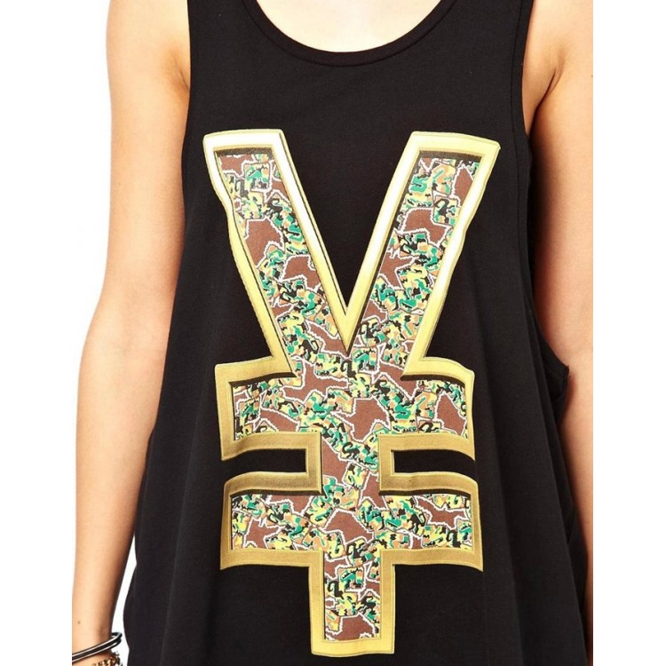 TE030HES Gilet lungo con collo rotondo e stampa casual alla moda europea-2