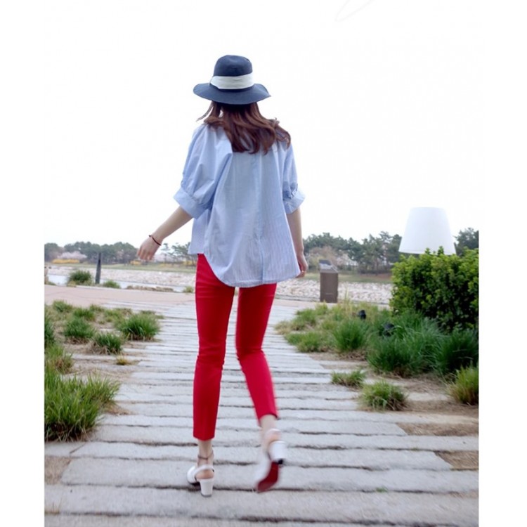 TE1299GJWL Camicia alla moda con decorazione di perline e lettere artistiche in nuovo stile-3