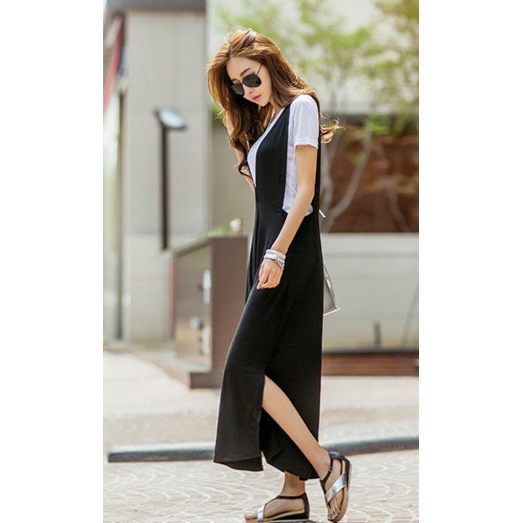 TE1453GJWL Il nuovissimo abito gilet jolly casual alla moda coreana con scollo a V-5