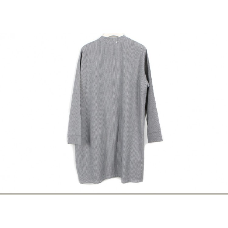 TE1392GJWL Abito coreano alla moda, casual, allentato, con colletto alla coreana-6