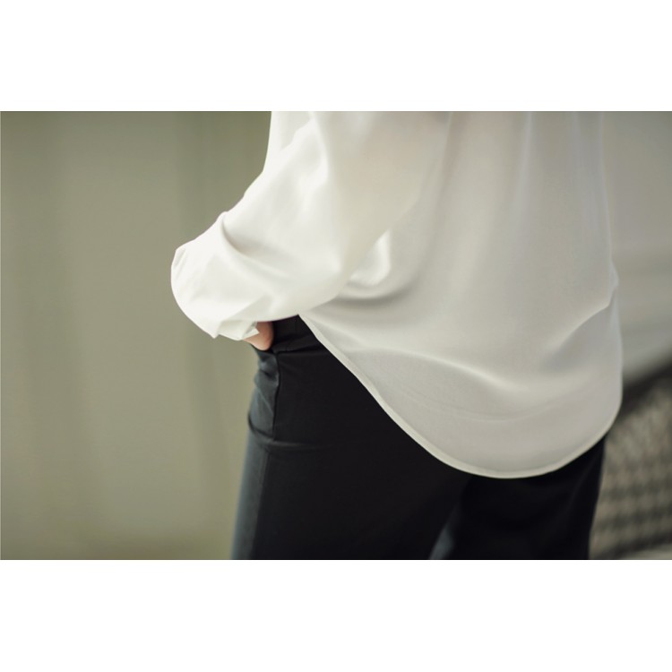 TE1404GJWL Camicia casual Euramerican fashion con scollo a V irregolare-5