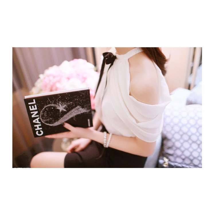 TE1456GJWL Dolce camicia jolly elegante alla moda coreana con collo con fiocco e fiocco-5