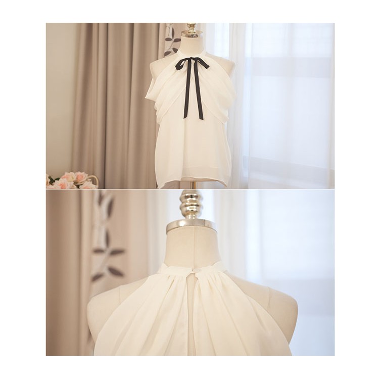 TE1456GJWL Dolce camicia jolly elegante alla moda coreana con collo con fiocco e fiocco-6