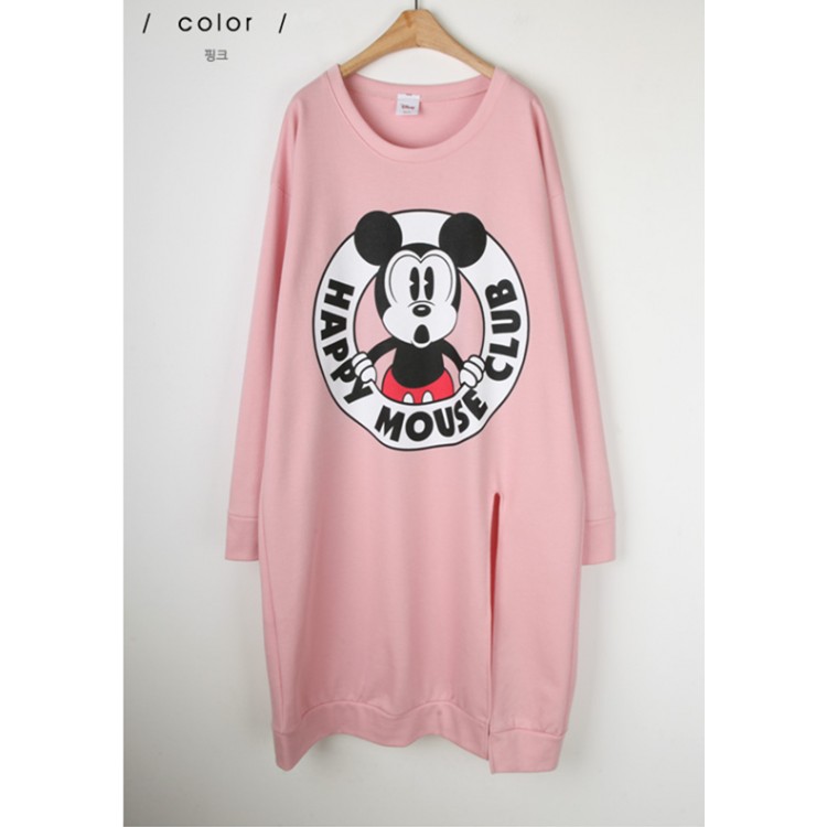 TE1506GJWL T-shirt lunga comoda, comoda, con stampa di cartoni animati joker-5