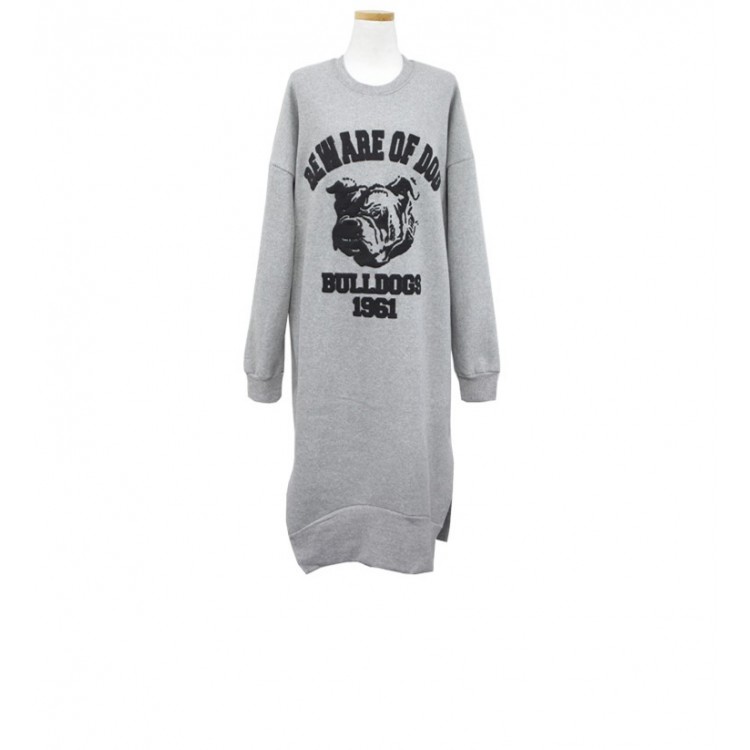 TE1519GJWL Felpa lunga in pile scamosciato spesso e con stampa alla moda-4