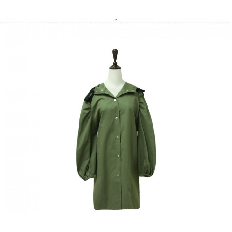 TE1526GJWL Cappotto a vento joker casual di grandi dimensioni con cappuccio-5