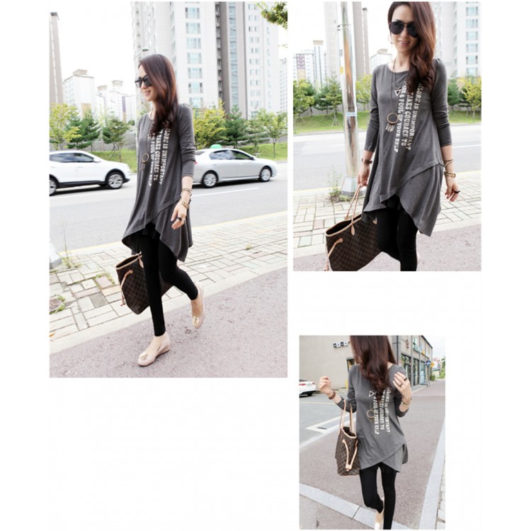 TE1539GJWL Abito irregolare con stampa joker in nuovo stile autunnale-1