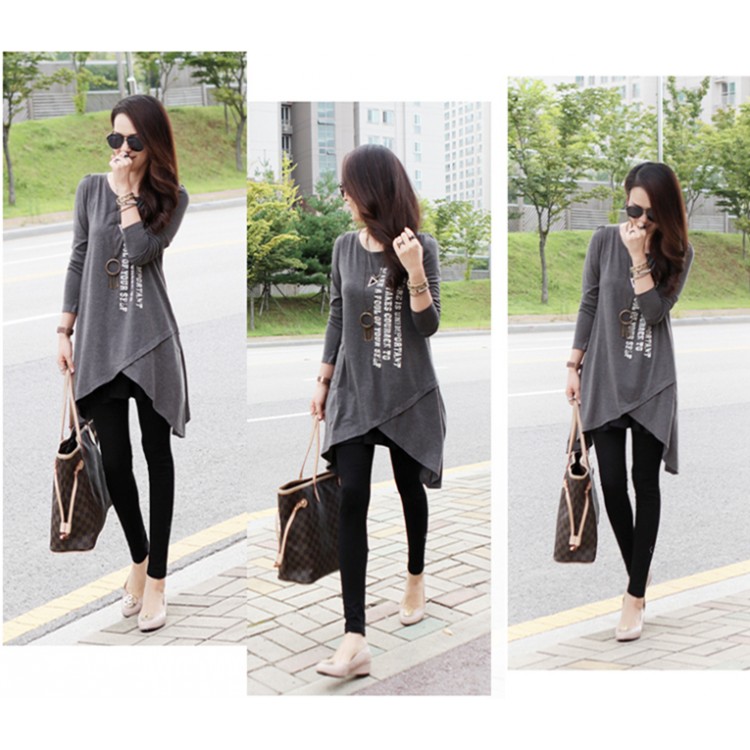 TE1539GJWL Abito irregolare con stampa joker in nuovo stile autunnale-3