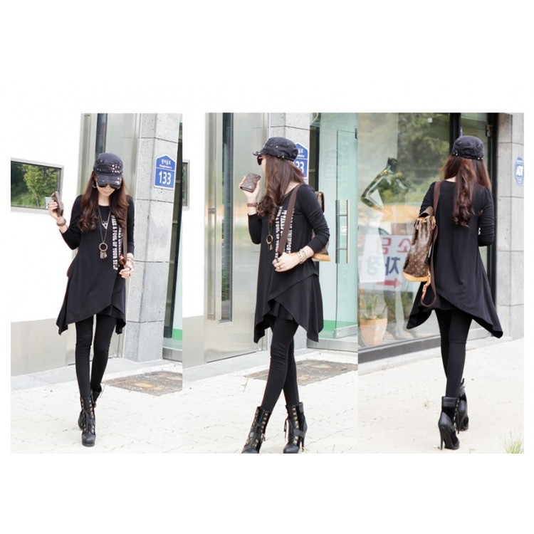 TE1539GJWL Abito irregolare con stampa joker in nuovo stile autunnale-6