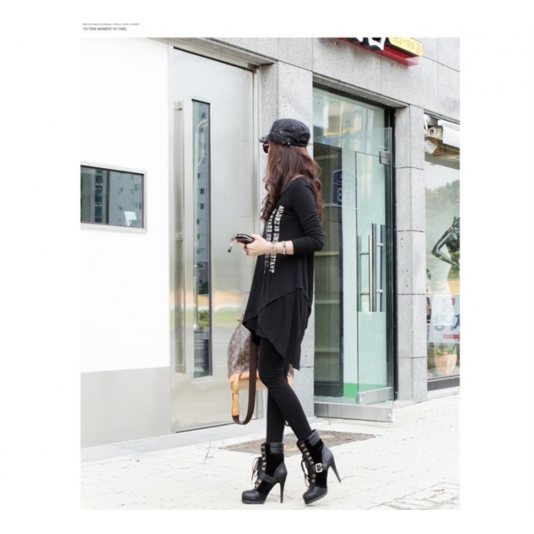 TE1539GJWL Abito irregolare con stampa joker in nuovo stile autunnale-7