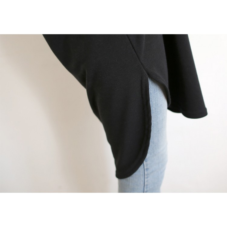 TE2176ALFS T-shirt lunga jolly ampia e comoda alla moda primaverile-6