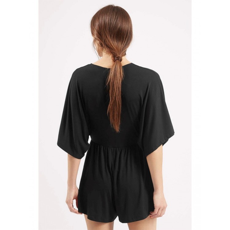 TE2215ALFS Tuta europea moda sexy con scollo a V profondo e vita sottile-1