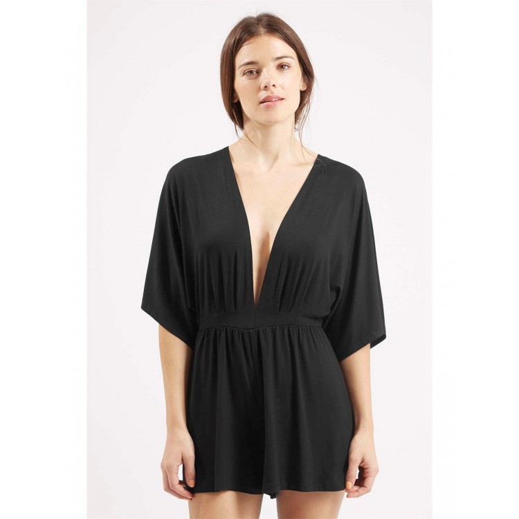 TE2215ALFS Tuta europea moda sexy con scollo a V profondo e vita sottile-2