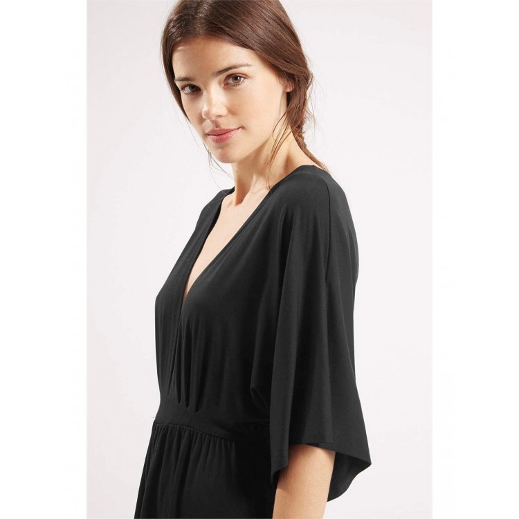 TE2215ALFS Tuta europea moda sexy con scollo a V profondo e vita sottile-3