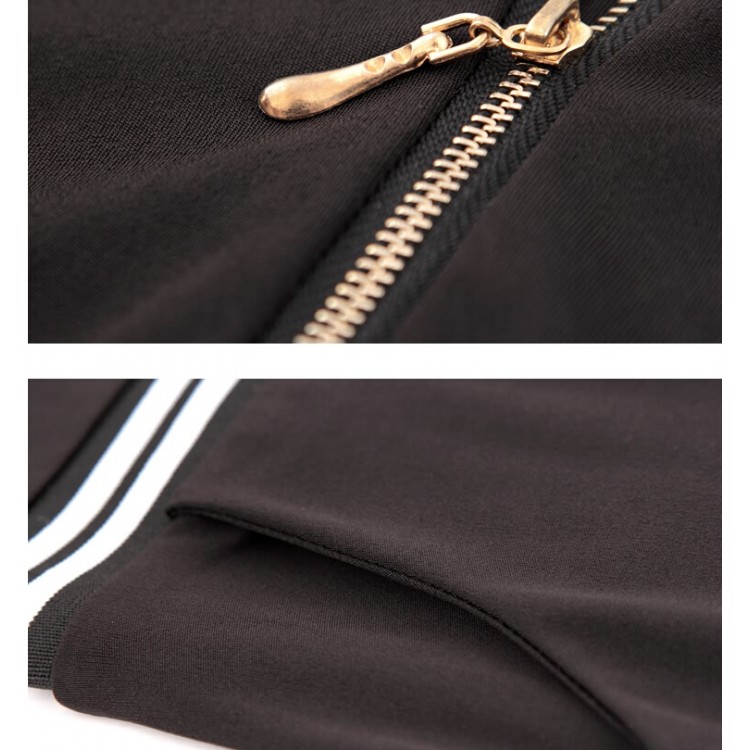 TE2617NS Abito slim color puro stile preppy autunnale-4