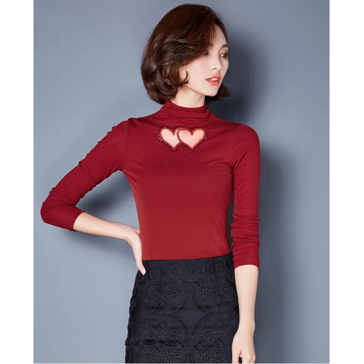 TE3008WSSP Camicia con supporto in rete di strass ricamati di grandi dimensioni, nuovo stile-2