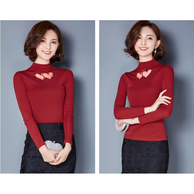 TE3008WSSP Camicia con supporto in rete di strass ricamati di grandi dimensioni, nuovo stile-4