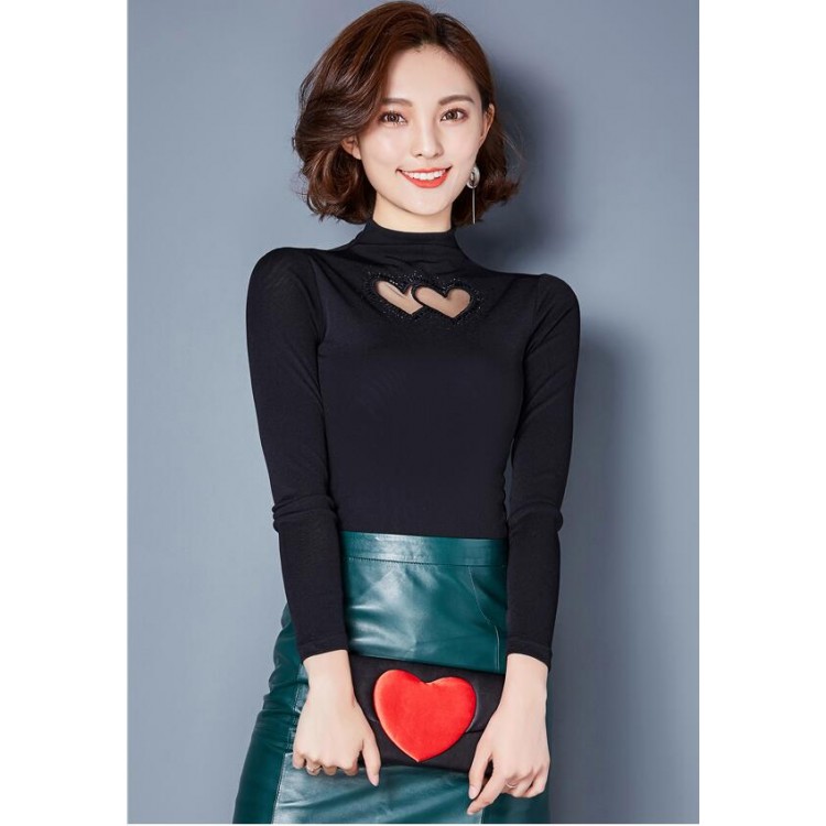 TE3008WSSP Camicia con supporto in rete di strass ricamati di grandi dimensioni, nuovo stile-5