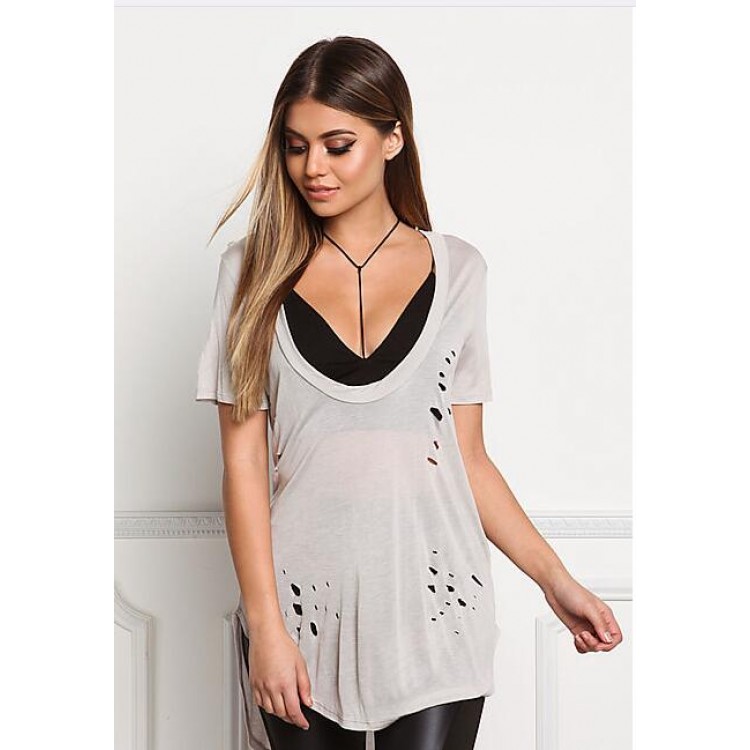 TE3013NX Canottiere sexy con scollo all'americana Gallus-4