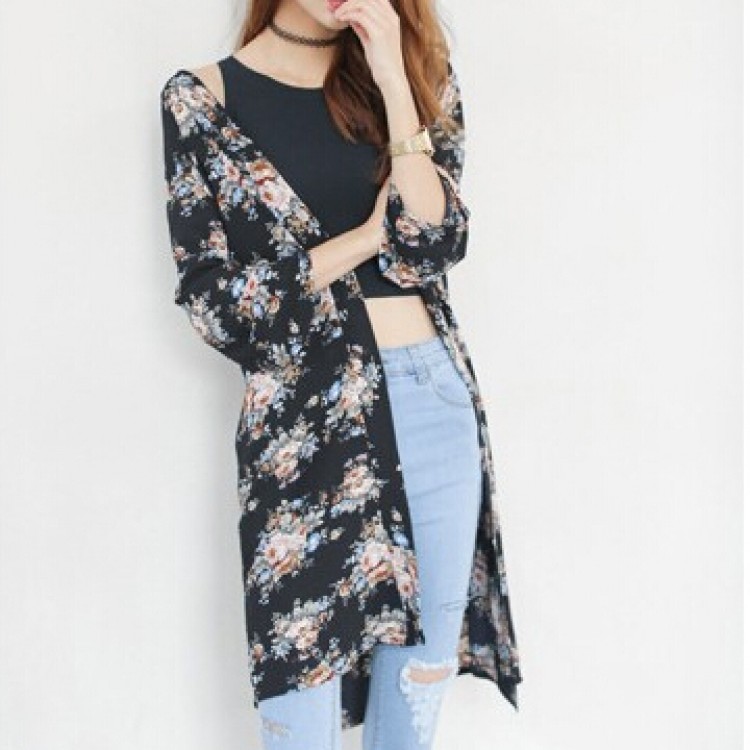 TE3871NX Cardigan con protezione solare tremante alla moda giapponese-5