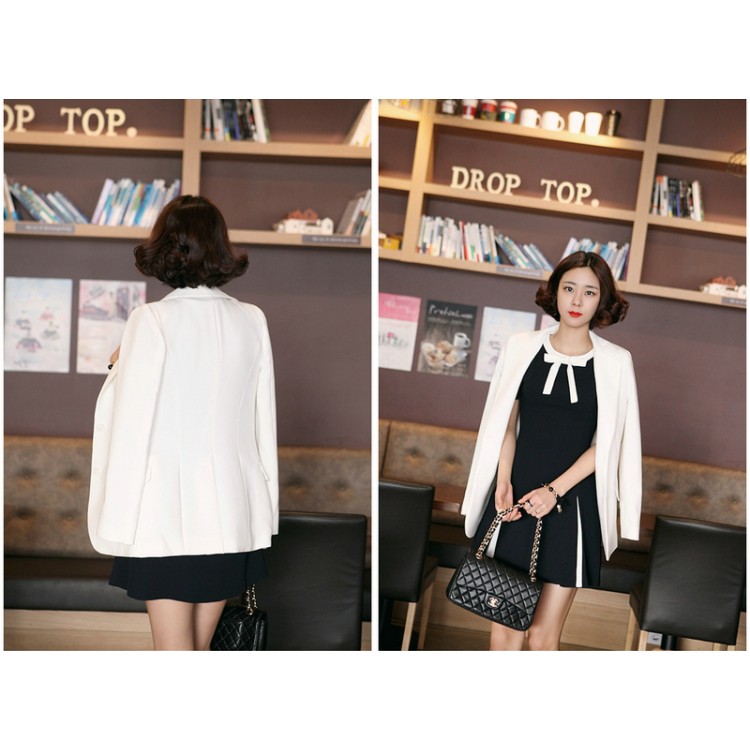 TE3915 Abito alla moda coreana sexy con allacciatura sulle spalle e spalle scoperte-8