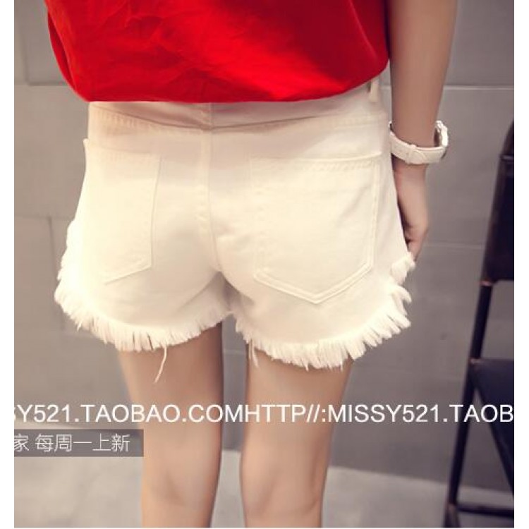 TE5125DDFS Shorts in denim Joker con tasca slim, colore puro, taglio vivo-3