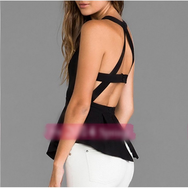 TE6221QQZJ T-shirt senza schienale in vendita calda-2