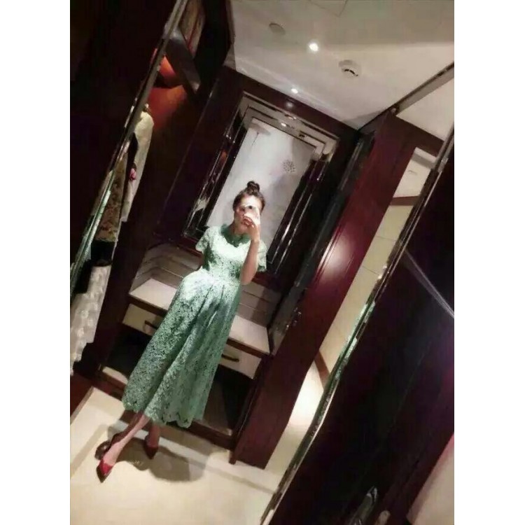 TE7319MYSS Abito da debuttante in pizzo all'uncinetto per la moda estiva-2