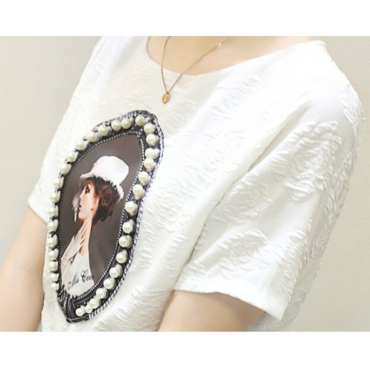 TE6393LDYZ Top jacquard con stampa di perline alla moda europea e gonna con motivo a onde-4