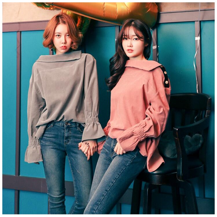 TE6566YZS Top con scollo a barchetta e maniche a tromba in lana con fiocchi di neve-6