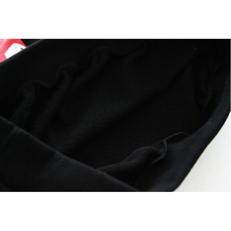 TE1002HYFS Felpa pullover con maniche colorate e stampa testa di tigre-5