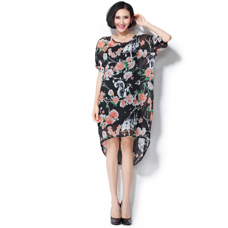 TE7397HSJP Abito di grandi dimensioni in chiffon con stampa trendy alla moda europea-2