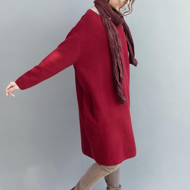 TE7589HSJP Abito premaman comodo, casual e di grandi dimensioni-2