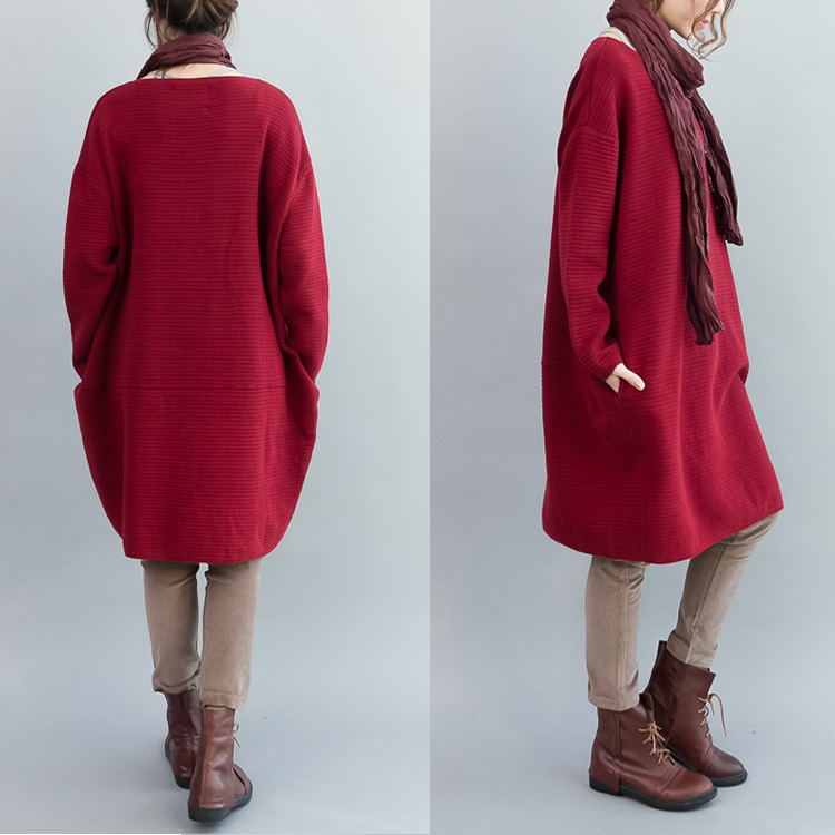 TE7589HSJP Abito premaman comodo, casual e di grandi dimensioni-3