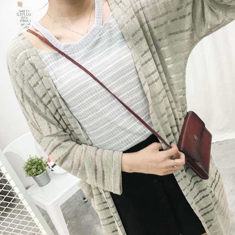 TE7591SSCL T-shirt sexy con spalle scoperte a righe Joker-7