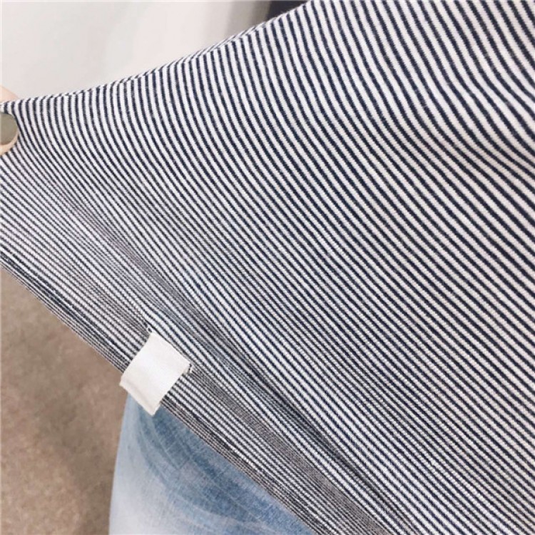 TE7592SSCL Comoda t-shirt joker a righe classiche-3