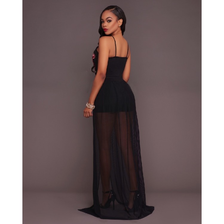 TE7811WYZ Tuta sexy Gallus con ricamo in vendita calda-2