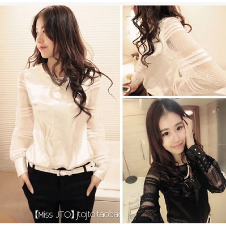 TE8014 Top temperamento in raso con giunture in pizzo-6