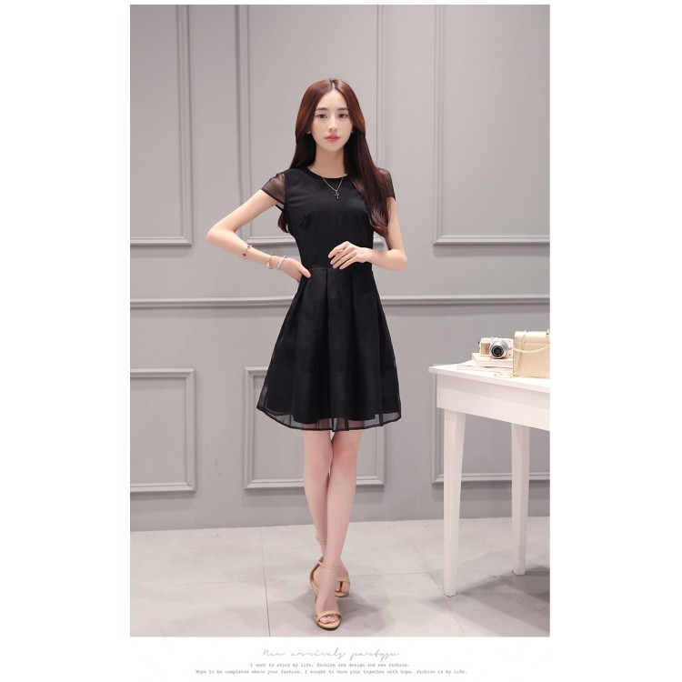 TE8828JDYJ Fresca giunzione granatina Abito dalla linea slim-8