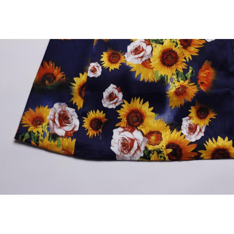 TE9032LLYG Abito a mezza manica con stampa fashion europea-7