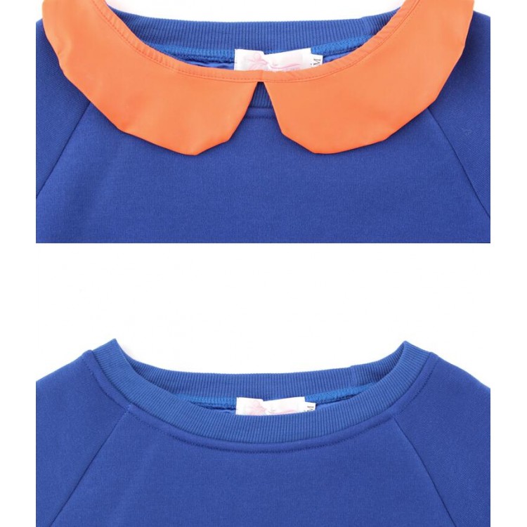 TE9086LLYG Felpa pullover con ricamo nuovo stile invernale-5