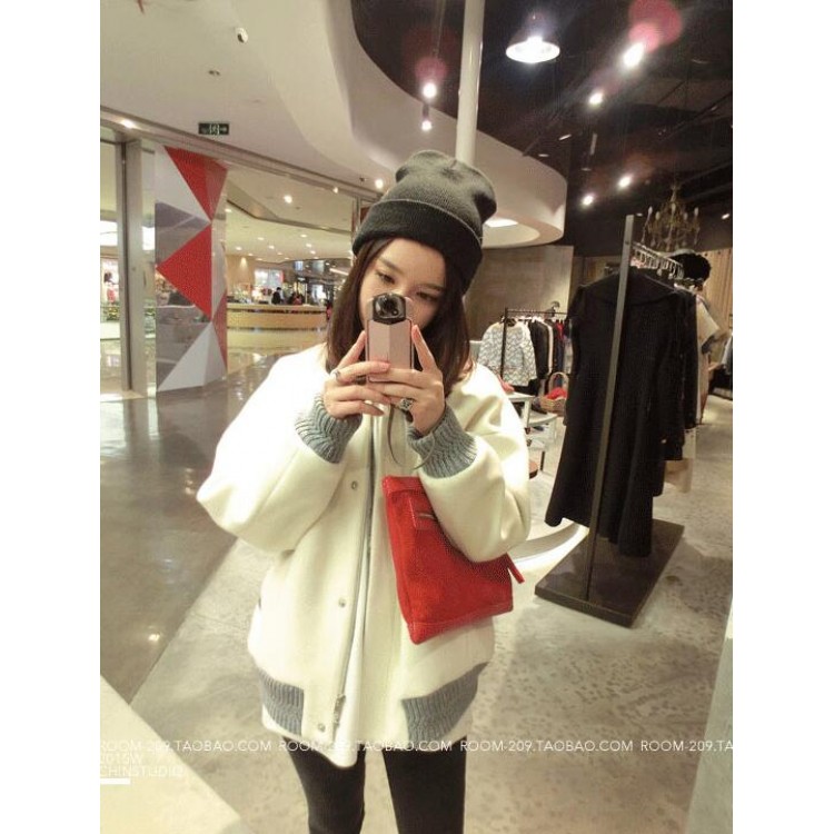 TE5505XSR Giacca da baseball corta casual stile autunno 2016-1