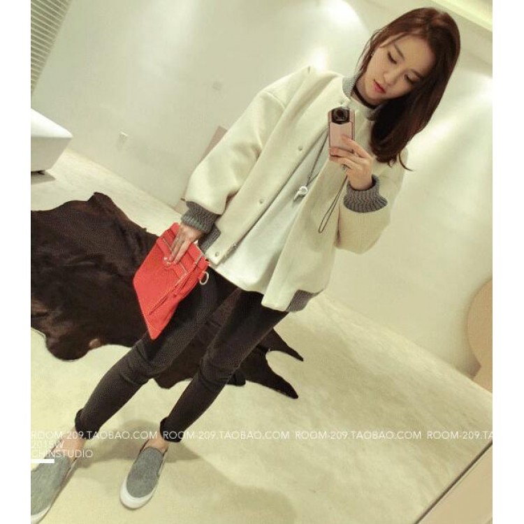 TE5505XSR Giacca da baseball corta casual stile autunno 2016-2