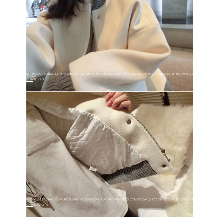 TE5505XSR Giacca da baseball corta casual stile autunno 2016-4