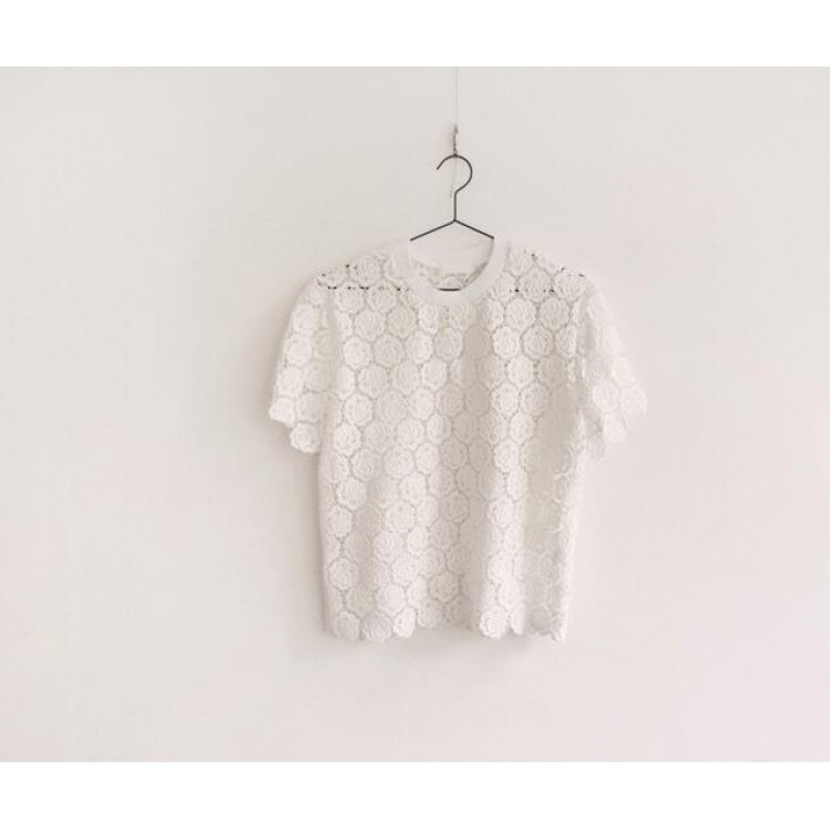 TE9774WJYS Camicia in pizzo ricamato con rose da debuttante in nuovo stile-5