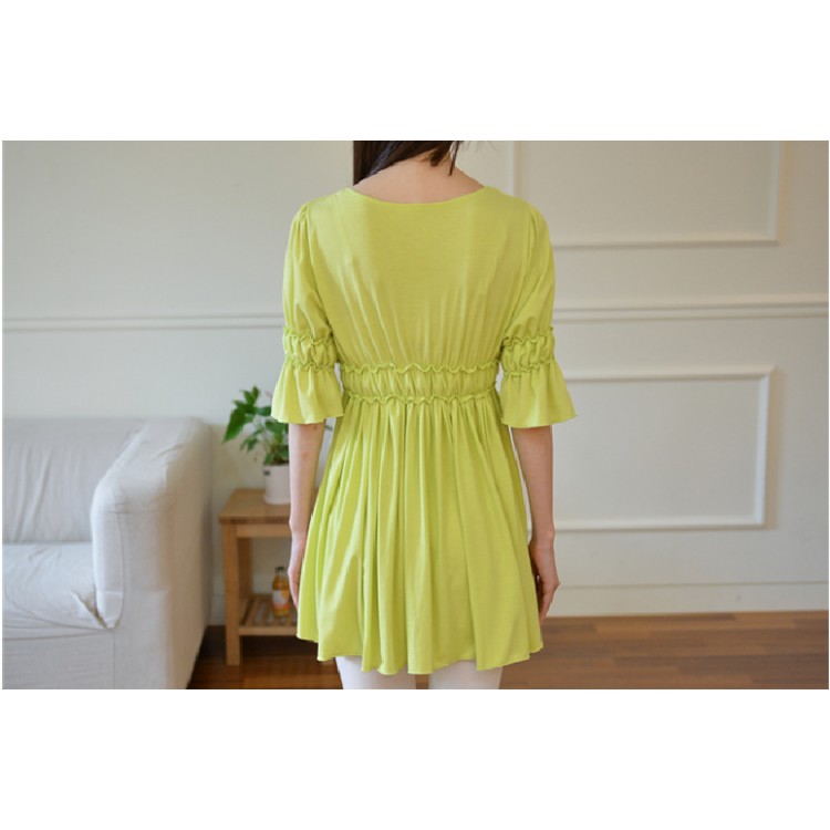 TE9797WJYS Abito comodo con temperamento stile coreano, vita sottile-8