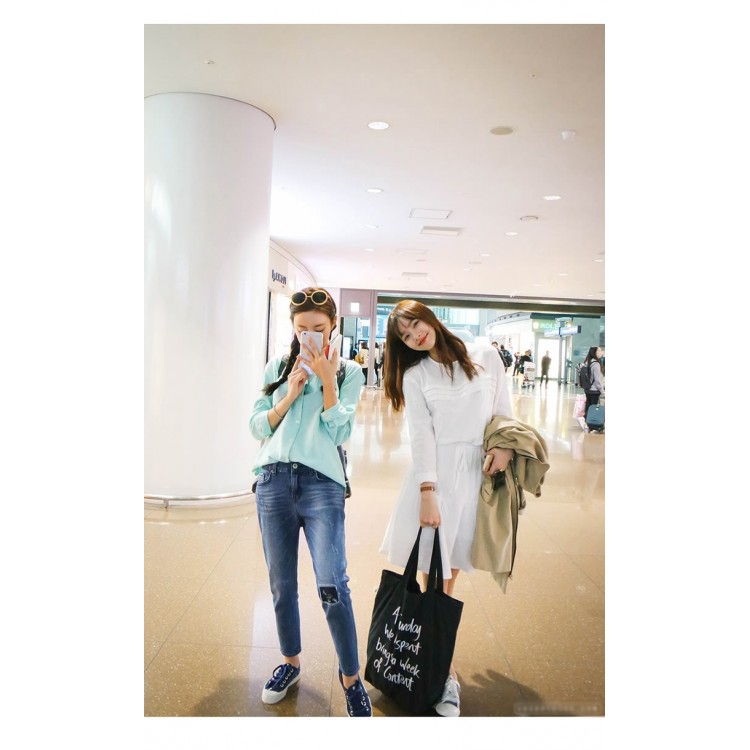 TE9855MSJ Abito chemisier a maniche lunghe con scollo tondo moda autunnale-2