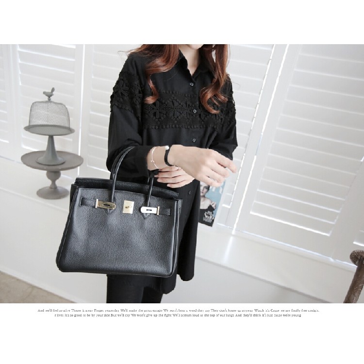 TE8453XNE Blusa lunga ampia e ampia con cuciture in pizzo-1